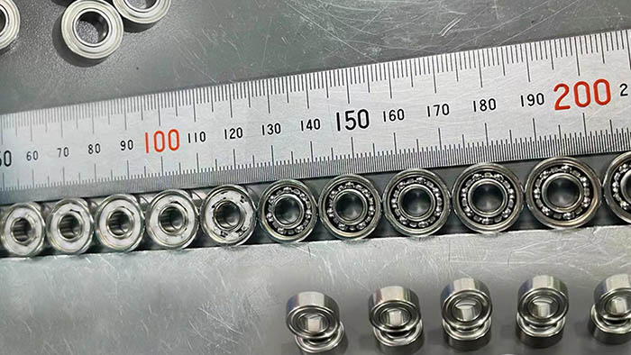 Size Difference between Miniature Bearings vs Standard Bearings